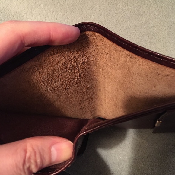 Brown leather wallet - Picture 5 of 6